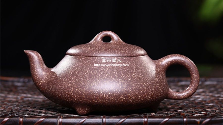 紫玉金砂紫砂壺