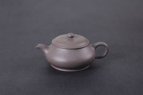深色青灰泥紫砂壺用來喝什么茶好2